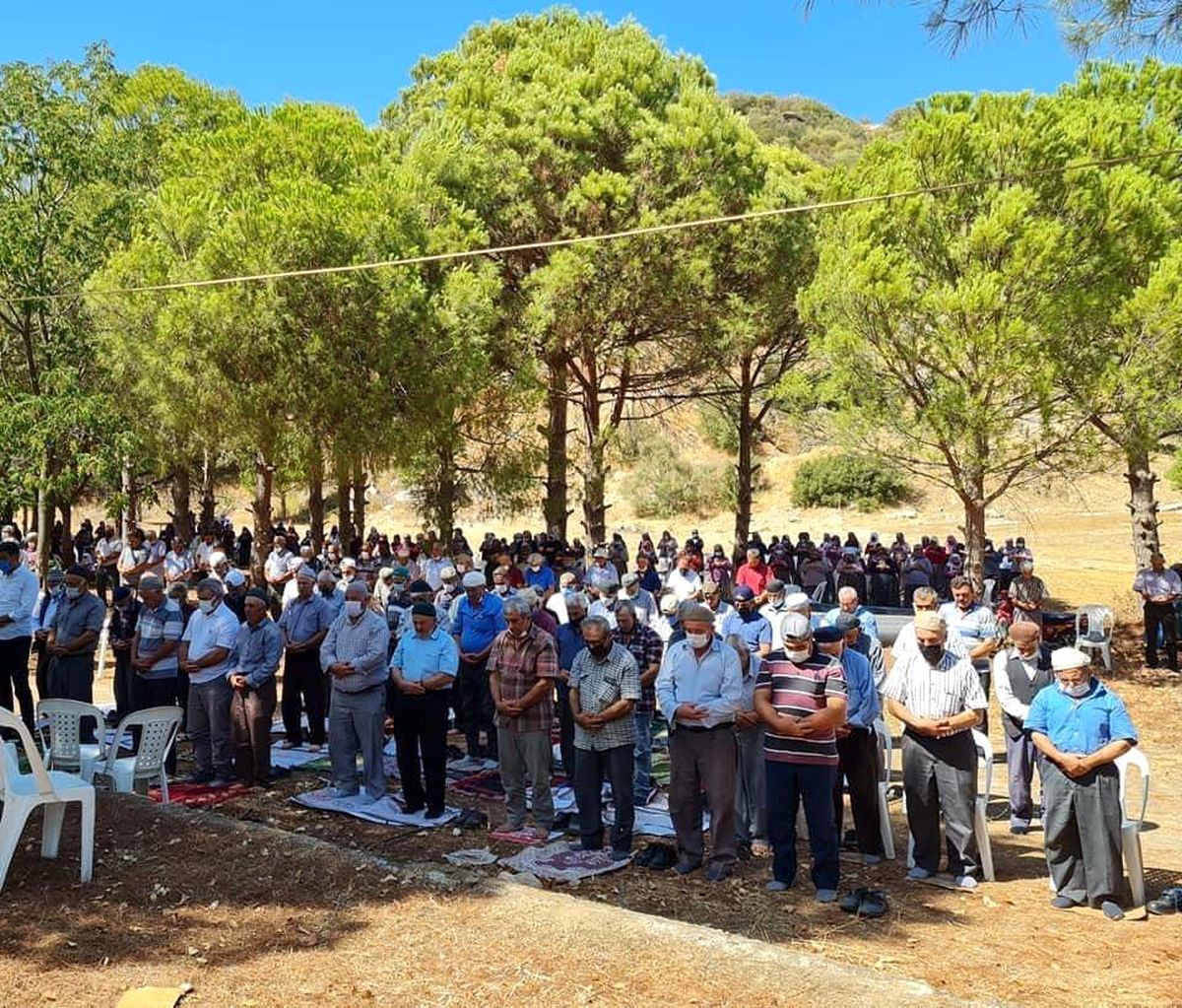 Karpuzlu\'da yağmur duası yapıldı