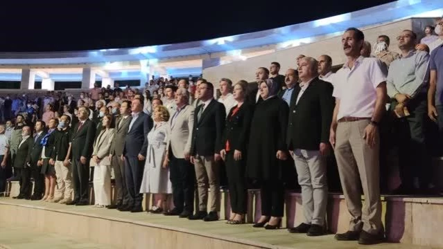 Kazakistan'ın bağımsızlığının 30. yılında Hatay'da konser verildi