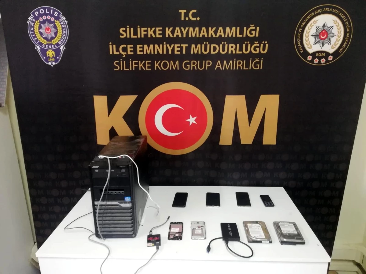 Mersin\'de kaçak cep telefonu ele geçirildi