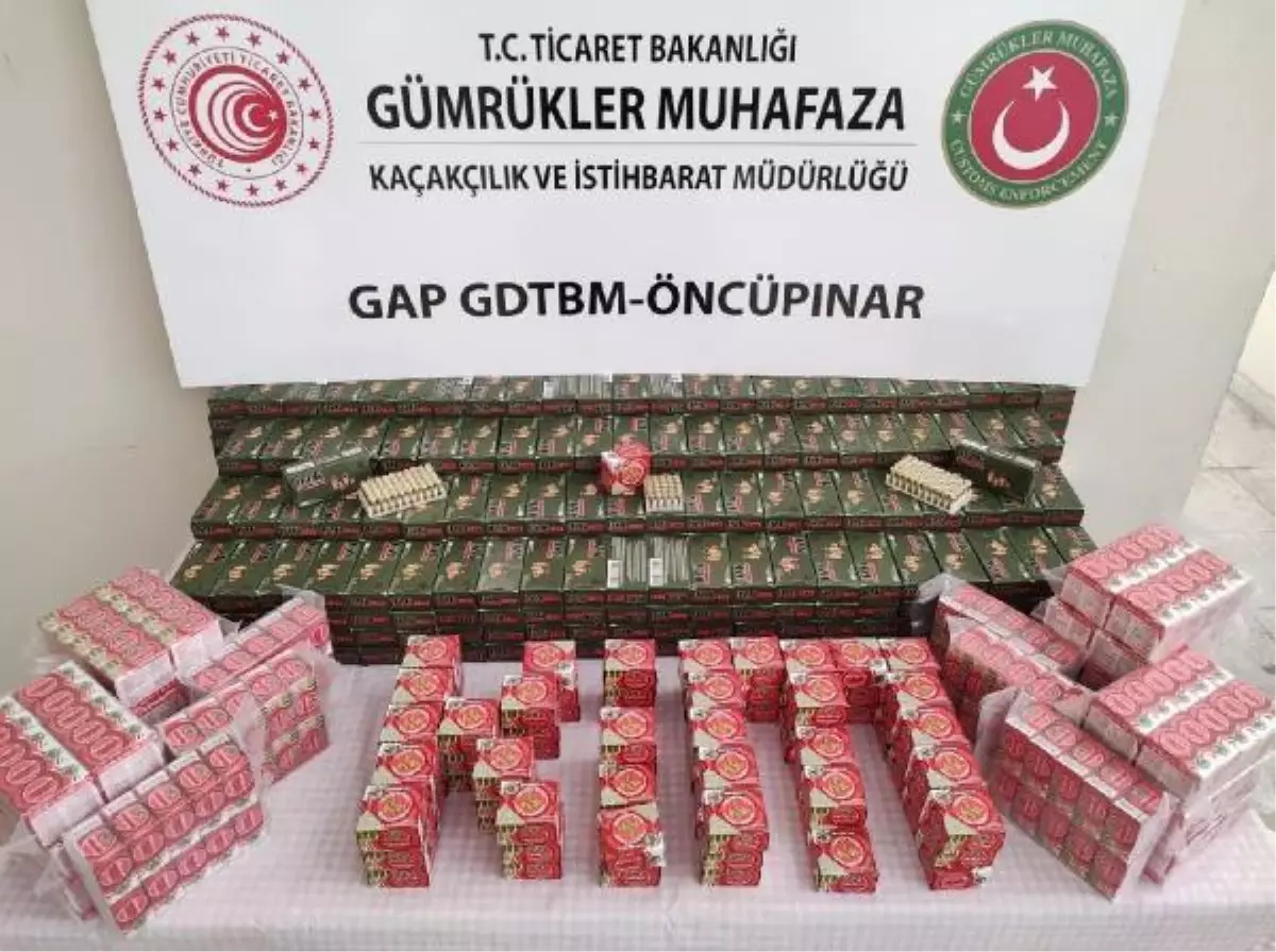 Öncüpınar Sınır Kapısı\'nda 31 bin 950 mermi ele geçirildi