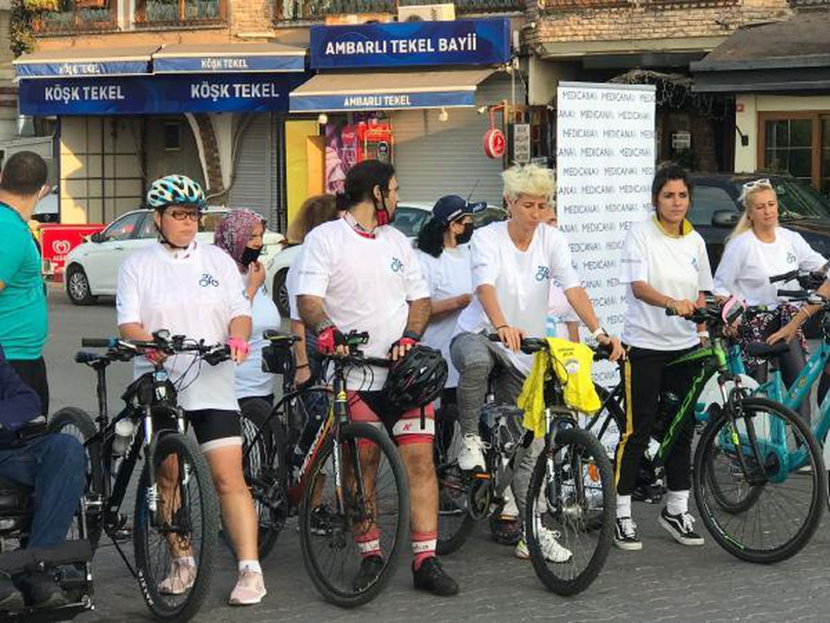 Son dakika haberleri... Özel hastane ve belediyeden \'sağlık için pedallıyoruz\' etkinliği