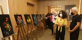 Ressam Ahmet Şahit'in oğlu Ferit Şahit anısına oluşturduğu resim sergisi açıldı
