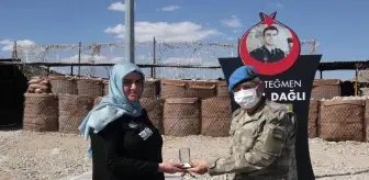 Son dakika haber: Şehit Teğmen Dağlı'nın ailesinden Doğubayazıt'ta oğullarının adını taşıyan karakola ziyaret