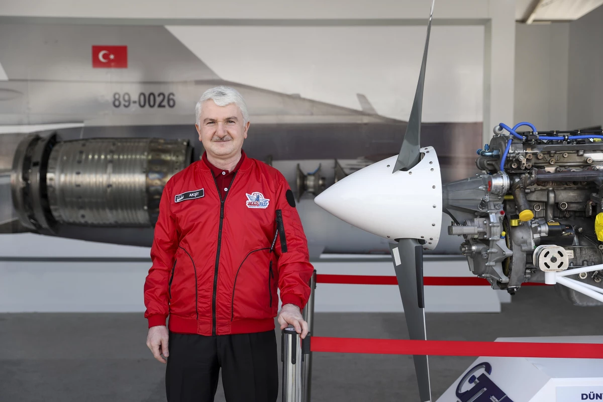 Türkiye\'nin ilk turbodizel havacılık motoru ilk kez TEKNOFEST\'te