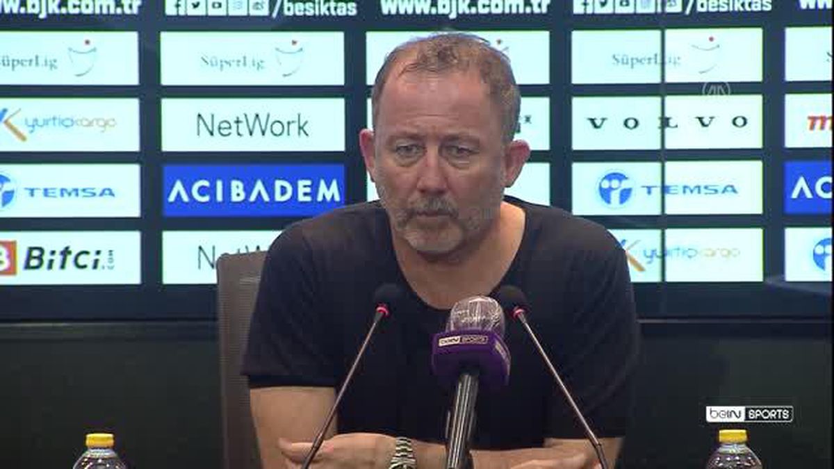 Beşiktaş-Adana Demirspor maçının ardından - Sergen Yalçın (1)