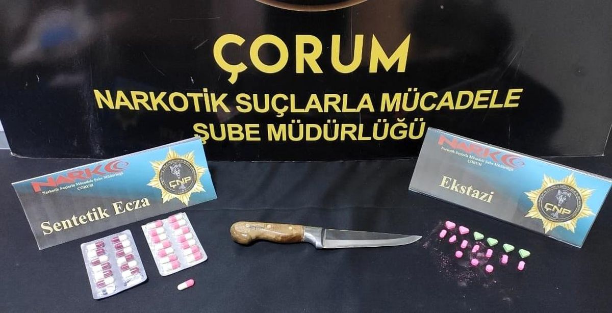 Çorum\'da uyuşturucu ile mücadele çalışmaları
