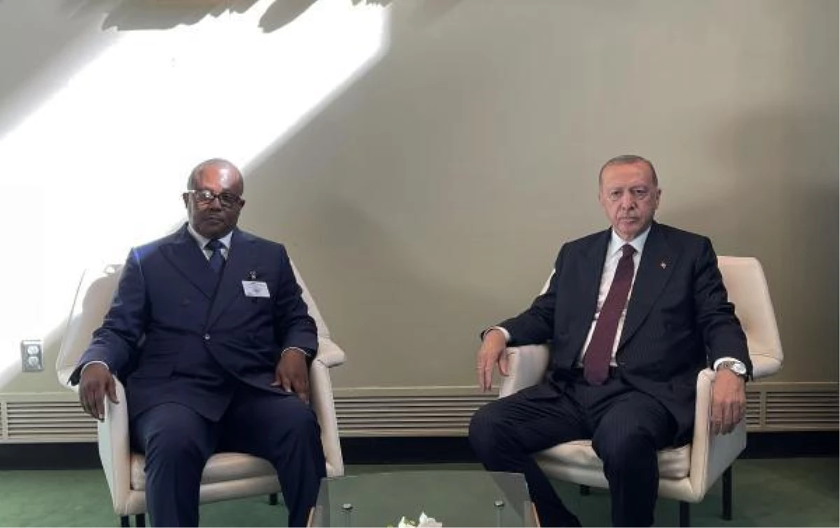 Son dakika haberi | Cumhurbaşkanı Erdoğan, Gine Bissau Cumhurbaşkanı ile ikili görüştü