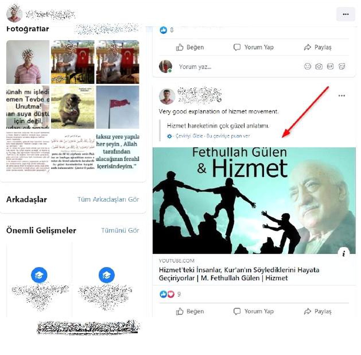 FETÖ propagandası yapan şahsın firari sanık olduğu ortaya çıktı