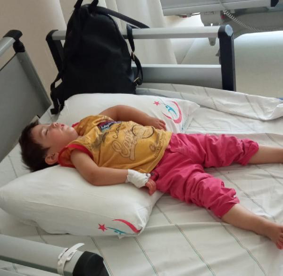 İlaç yutan 1 yaşındaki Latife, hastanelik oldu