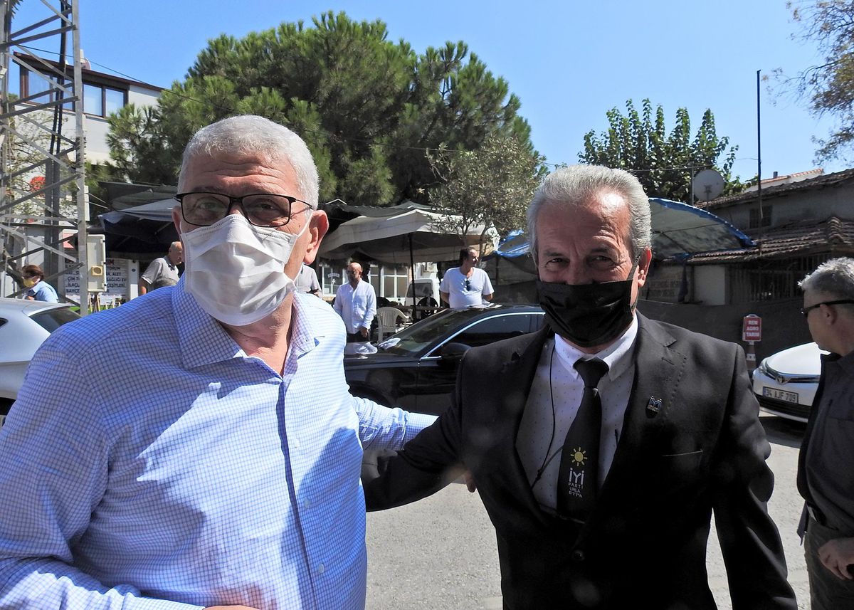 İYİ Parti Grup Başkanvekili Dervişoğlu, Urla\'yı ziyaret etti