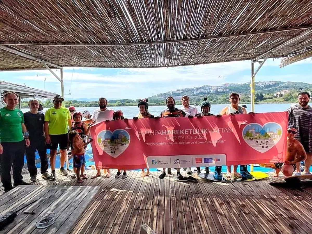 İzmit\'te wakeboard heyecanı