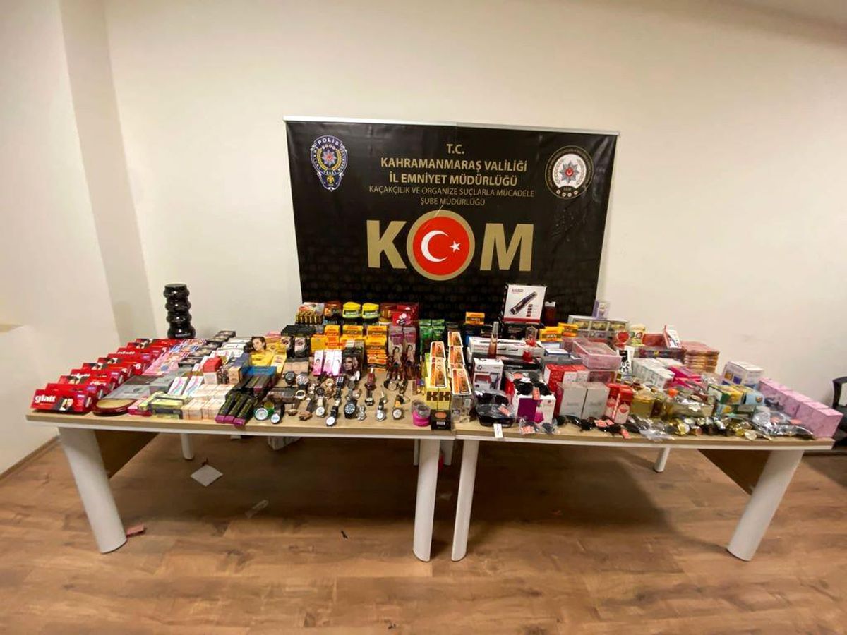 Son dakika haberi: Kahramanmaraş\'ta kaçakçılık operasyonu