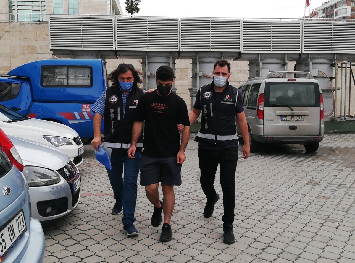 Samsun\'da sahte 4 bin dolarla yakalanan Irak uyruklu zanlı serbest bırakıldı