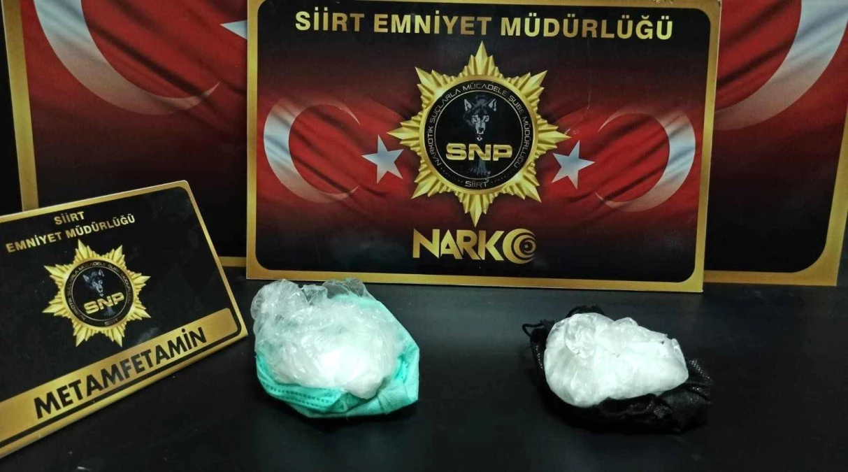 Siirt\'te 500 kişiyi zehirleyecek uyuşturucu madde ele geçirildi