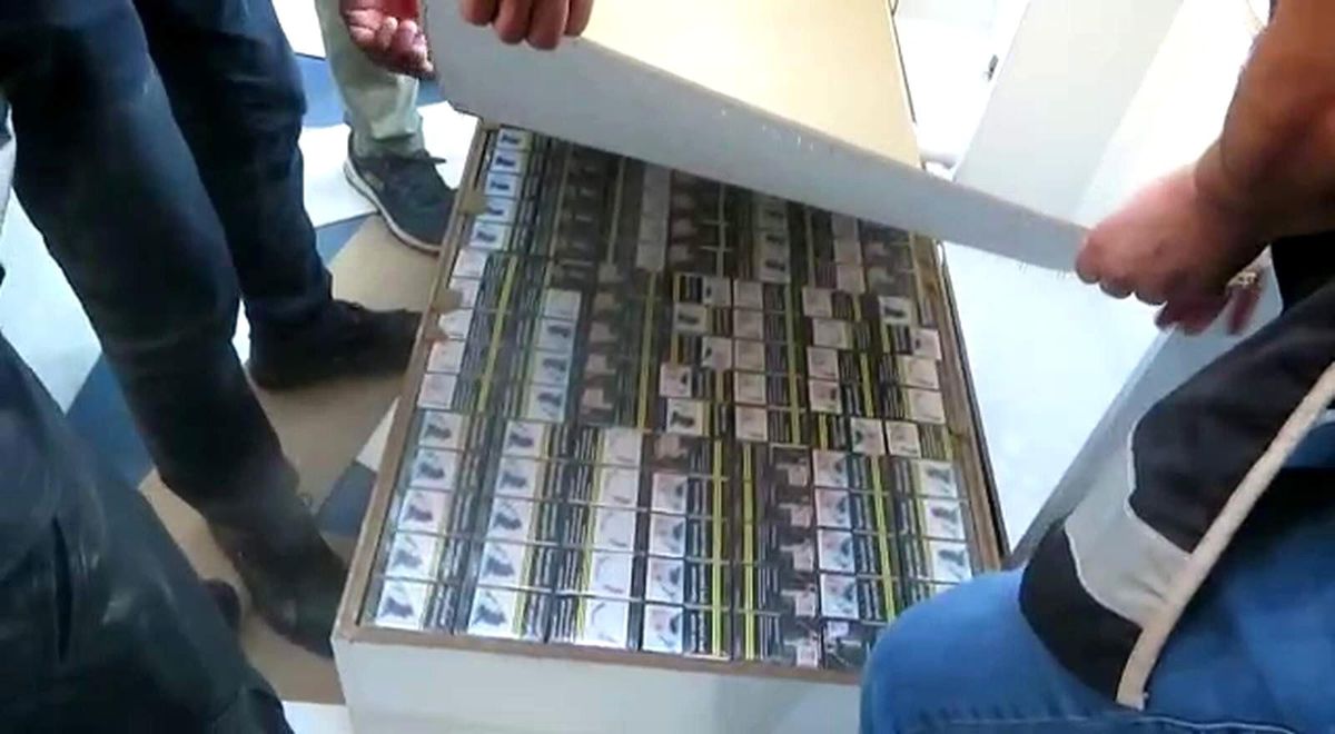 Siirt\'te 90 bin TL değerinde kaçak sigara ele geçirildi