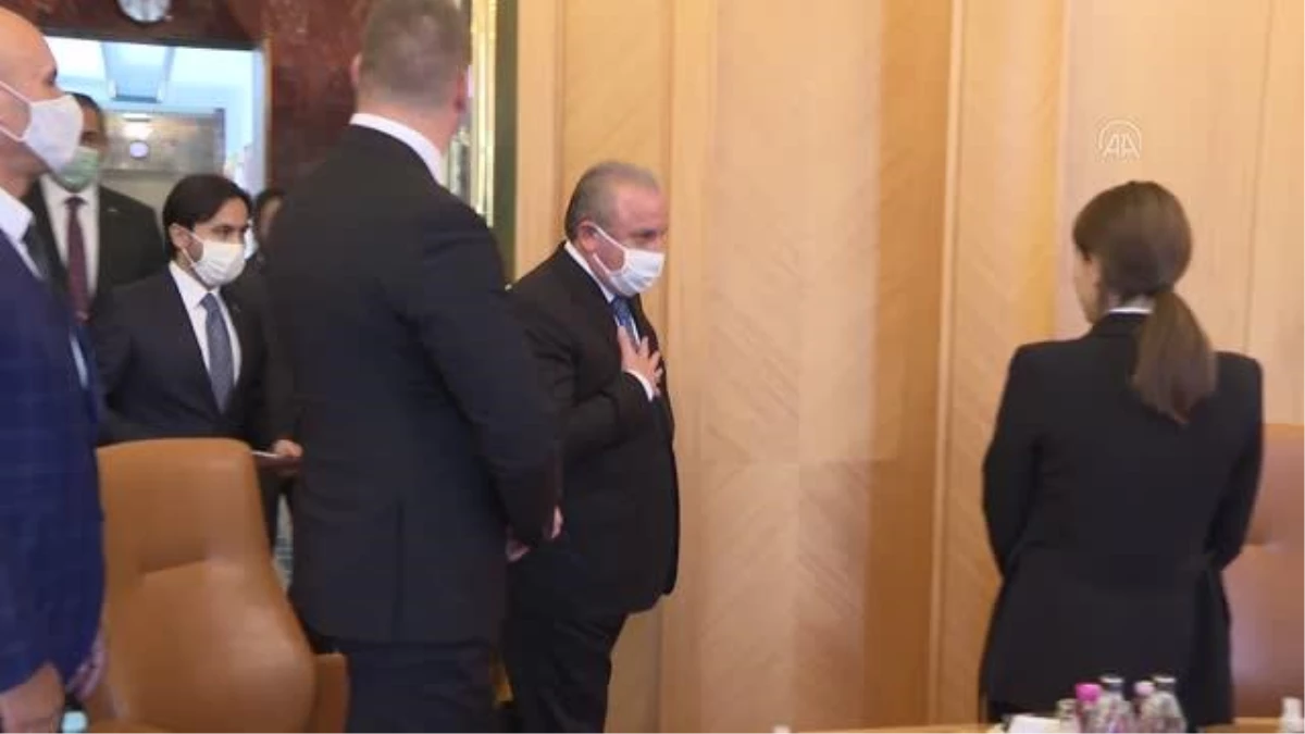 Son dakika haberleri | TBMM Başkanı Şentop, Karadağ Başbakan Yardımcısı Dritan Abazoviç\'i kabul etti