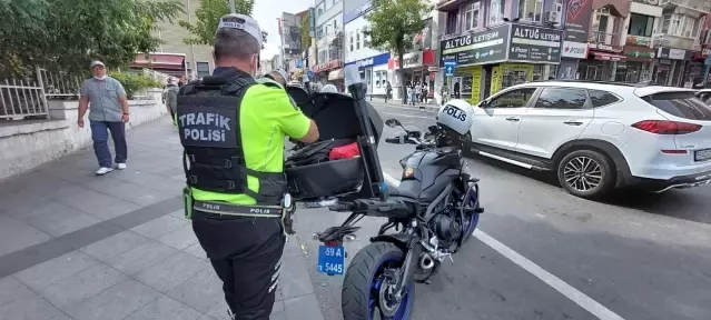 Tekirdağ'da yaya önceliği denetimi