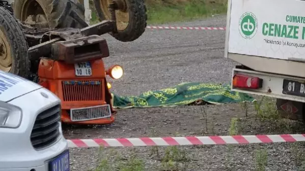 Traktörle drift atan gençler kaza yaptı: 1 ölü, 1 yaralı