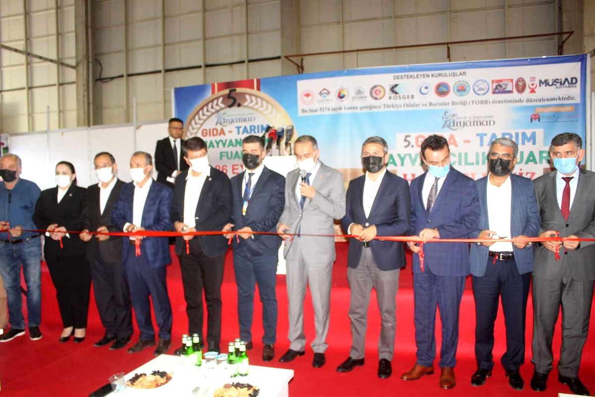 5. GıdaTarım ve Hayvancılık Fuarı açıldı