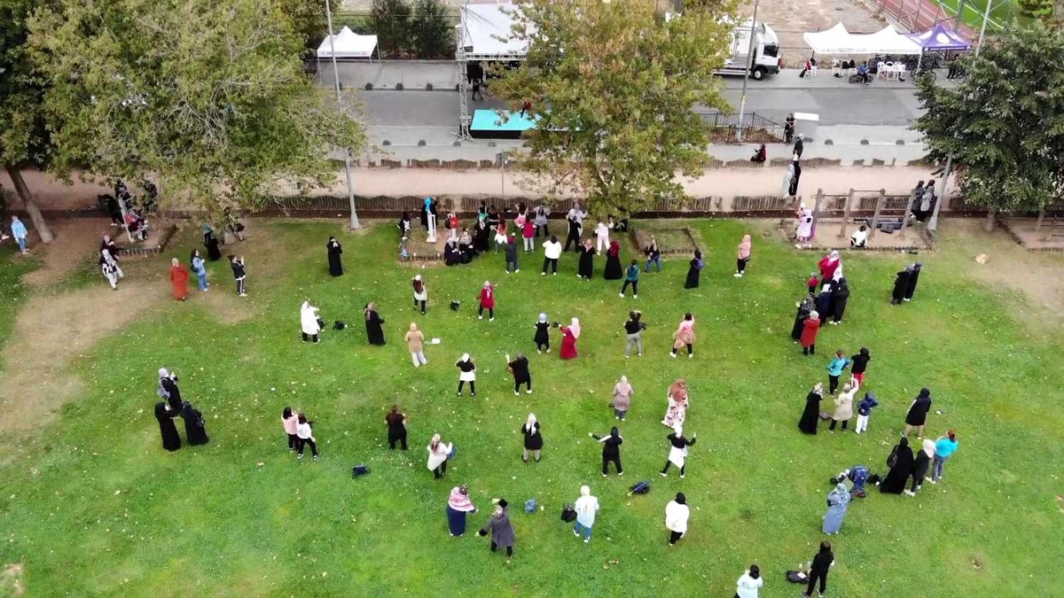 Avrupa Hareketlilik Haftasında Beykozlu kadınlar sporla buluştu