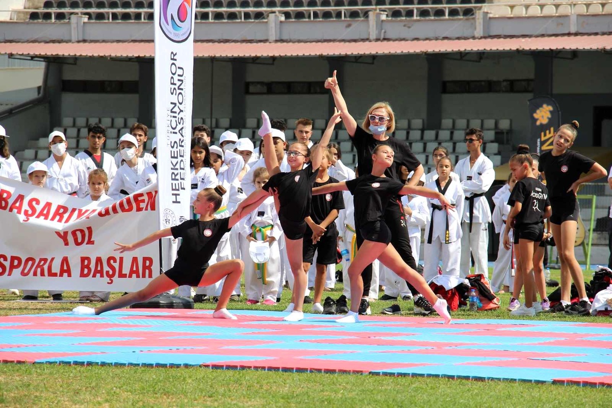 Aydın\'da spor haftası coşkuyla başladı