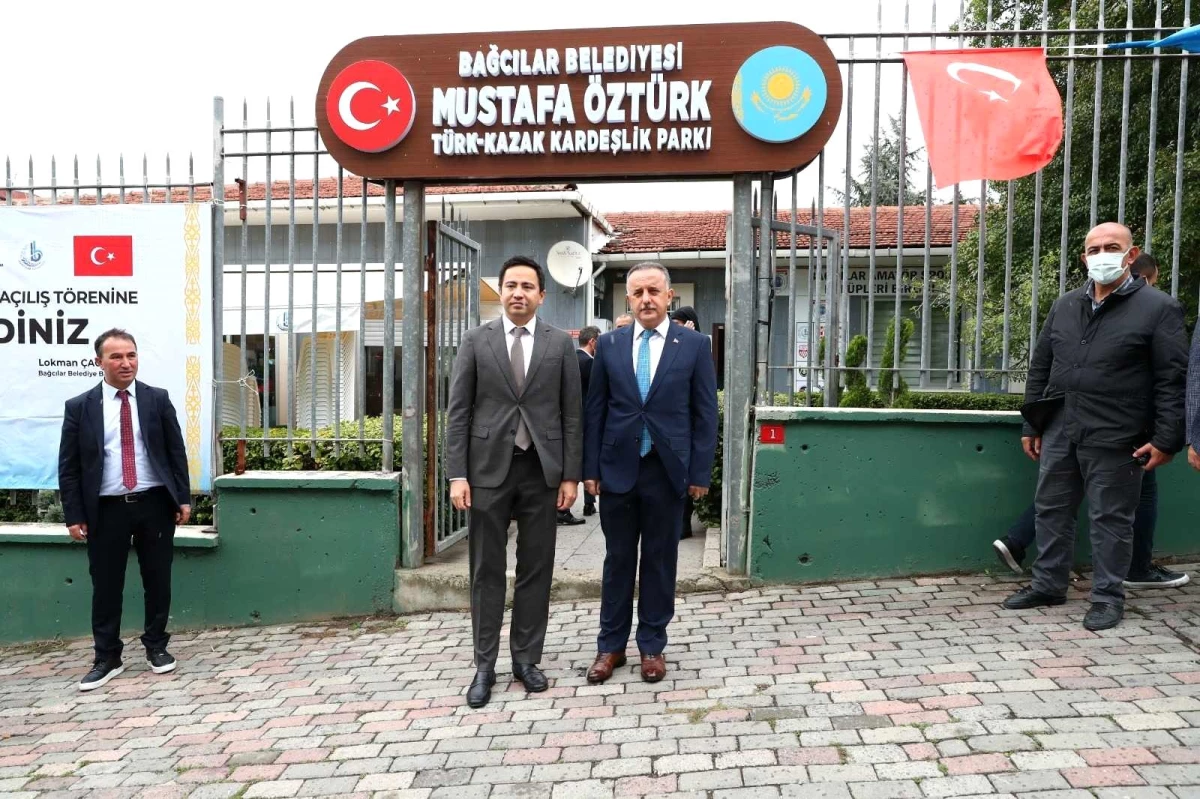 Bağcılar\'da "Mustafa Öztürk Türk Kazak Kardeşlik Parkı" açıldı