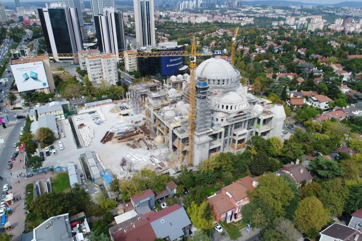 Barbaros Hayrettin Paşa Camii inşaatında sona gelindi!