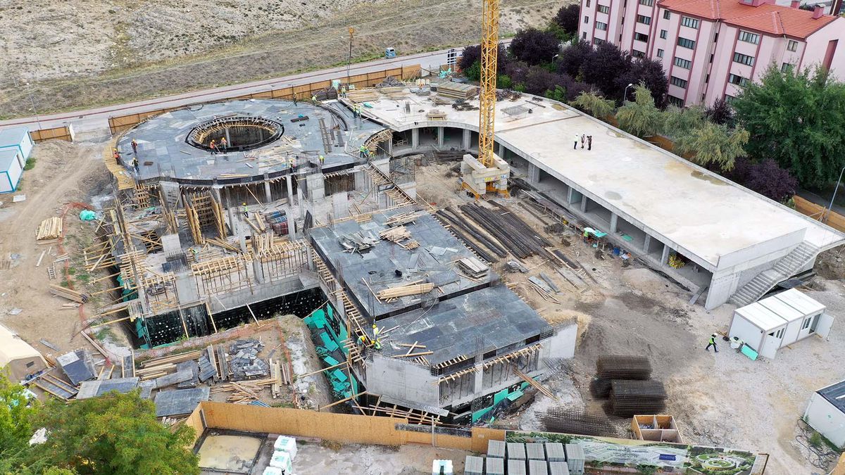 Başkentteki "Engelsiz Kreş" inşaatının yüzde 37\'si tamamlandı