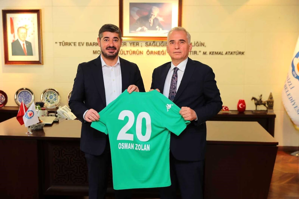 Denizlispor\'dan Başkan Zolan\'a ziyaret