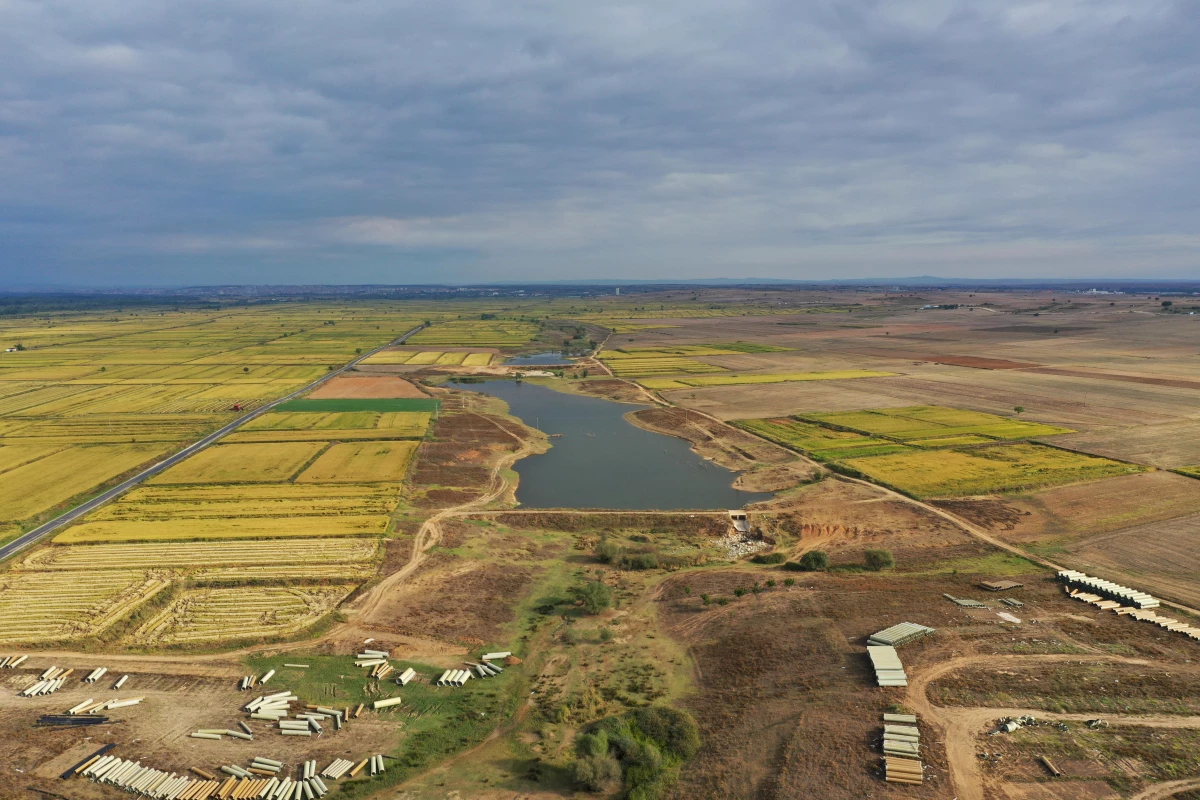 Edirne\'de üreticiler sulama maliyetini düşürecek proje için gün sayıyor