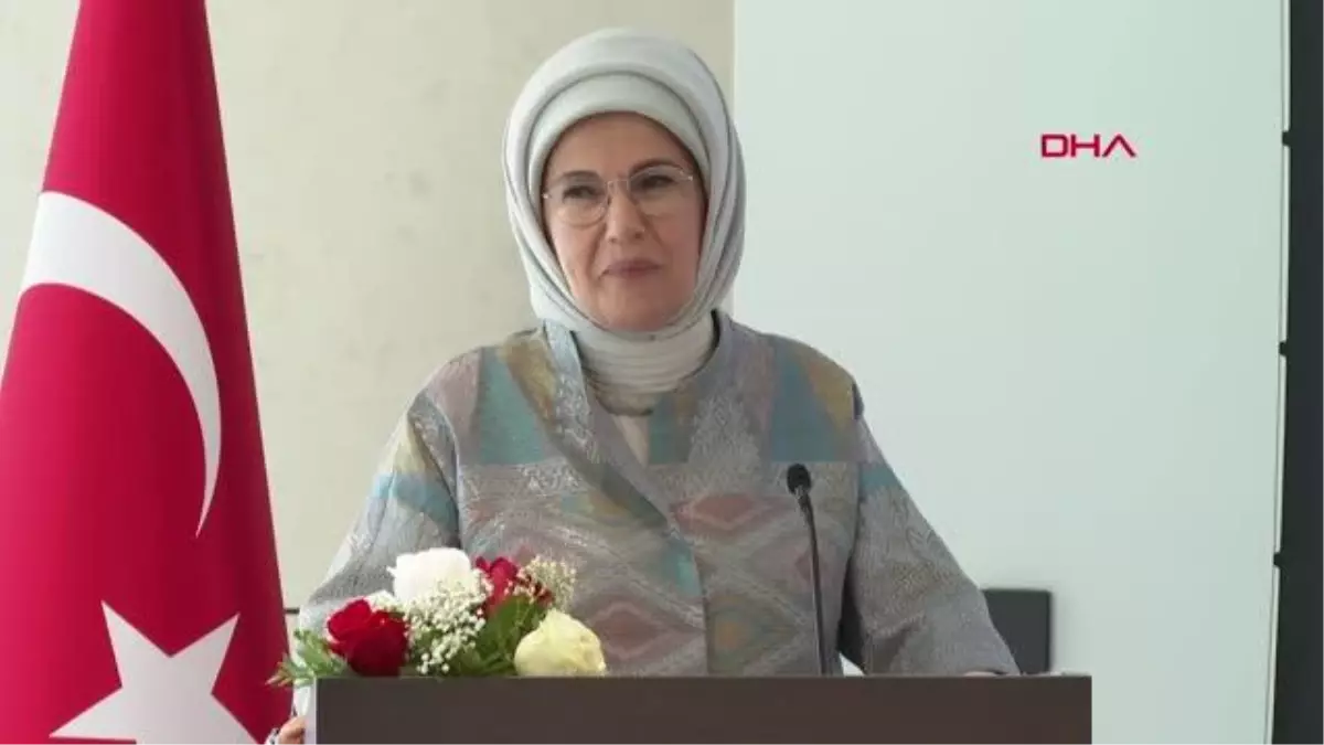 Emine Erdoğan, \'Çevreye Duyarlı Sürdürülebilir Ekonomi ve İş Kadınlarının Rolü\' başlıklı konferansa katıldı