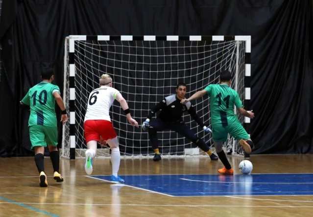 Görme Engelli Futsal 1. Lig 1. Devre müsabakaları Van'da devam ediyor
