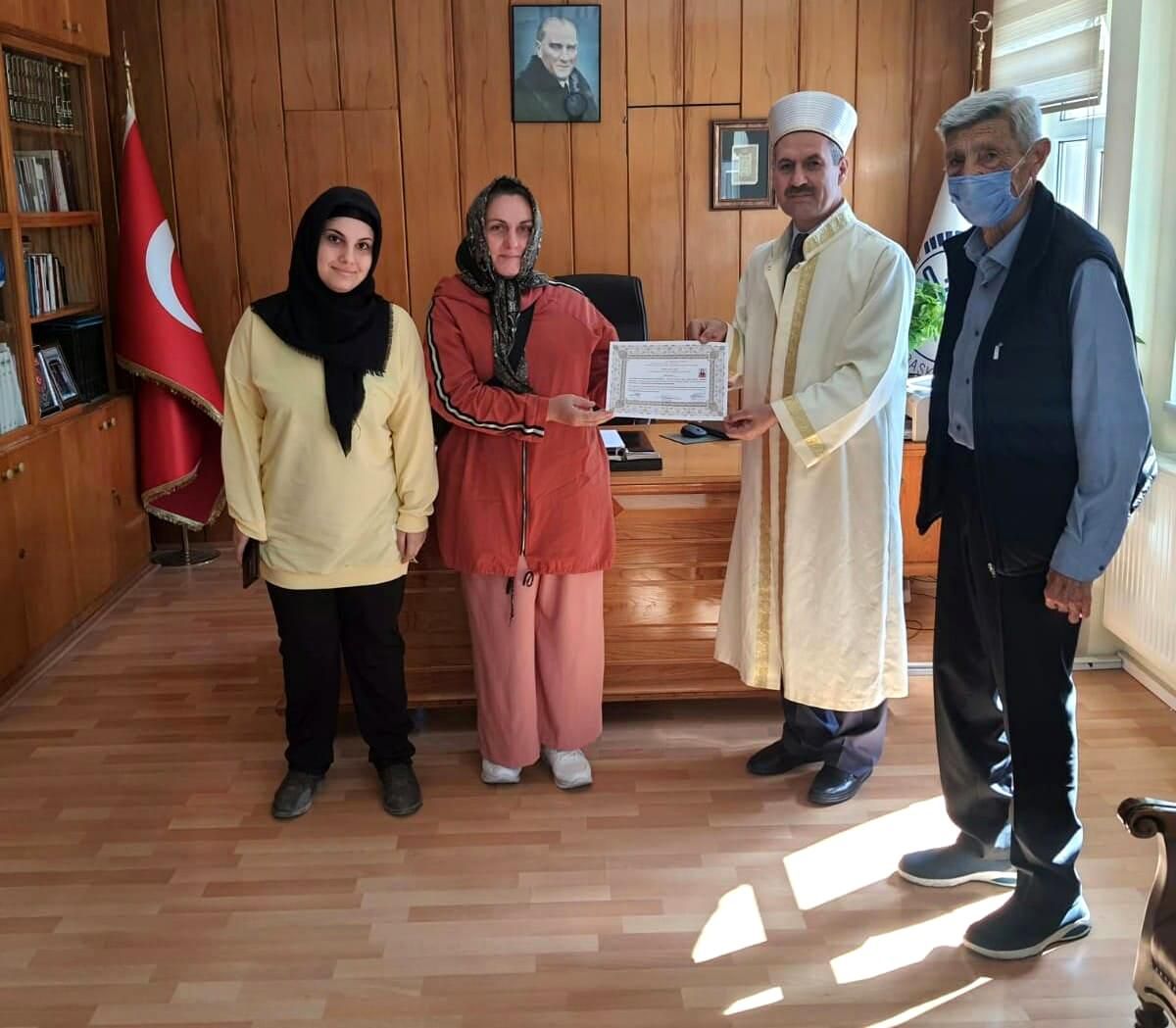 İslam\'ı seçen Gürcistanlı Irma, Irmak oldu