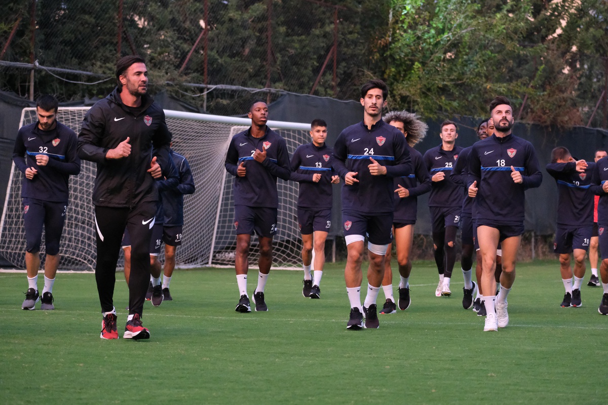 Hatayspor, Fenerbahçe maçının hazırlıklarına başladı