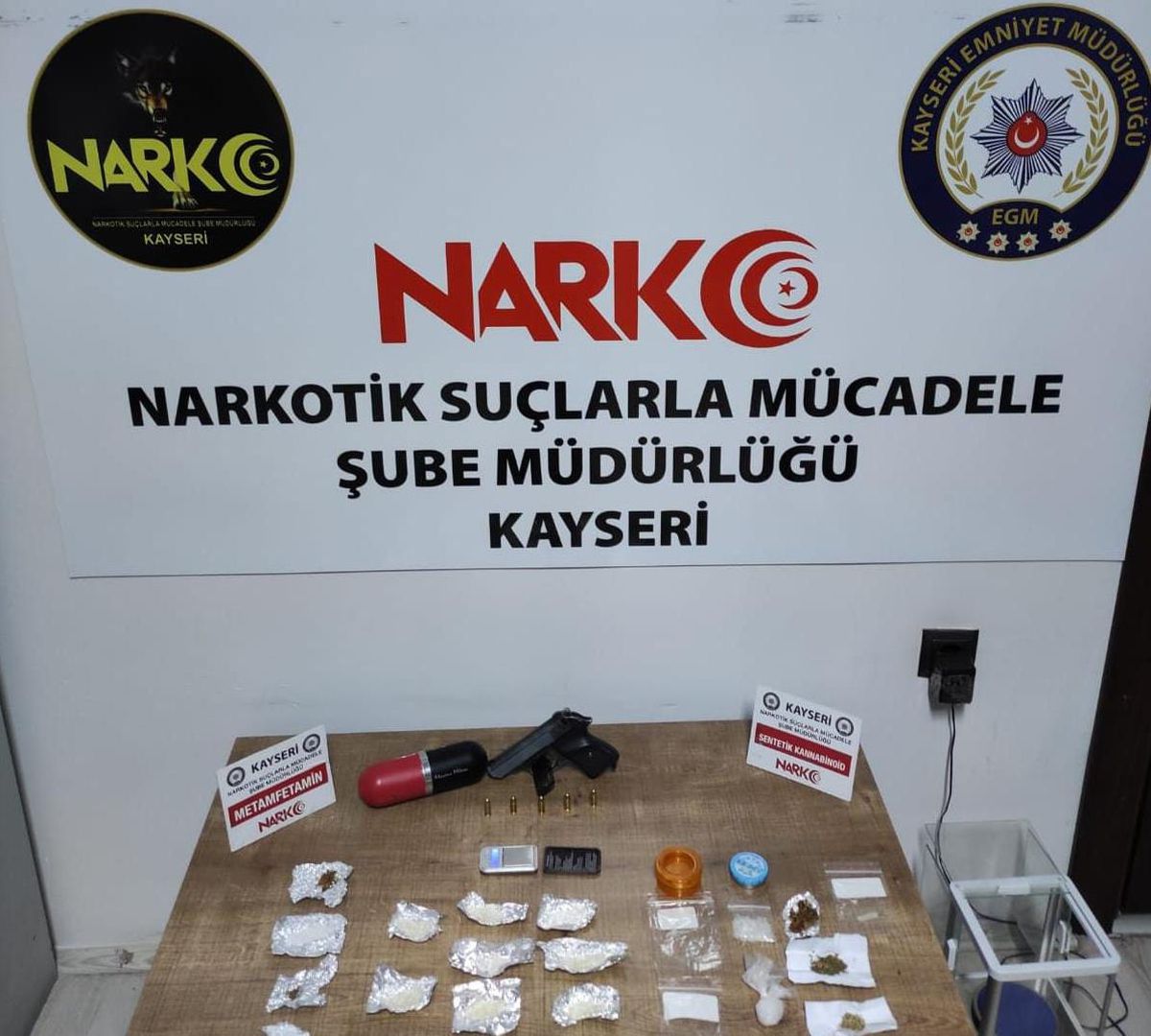 Son Dakika | Kayseri\'de uyuşturucu operasyonunda 2 şüpheli yakalandı