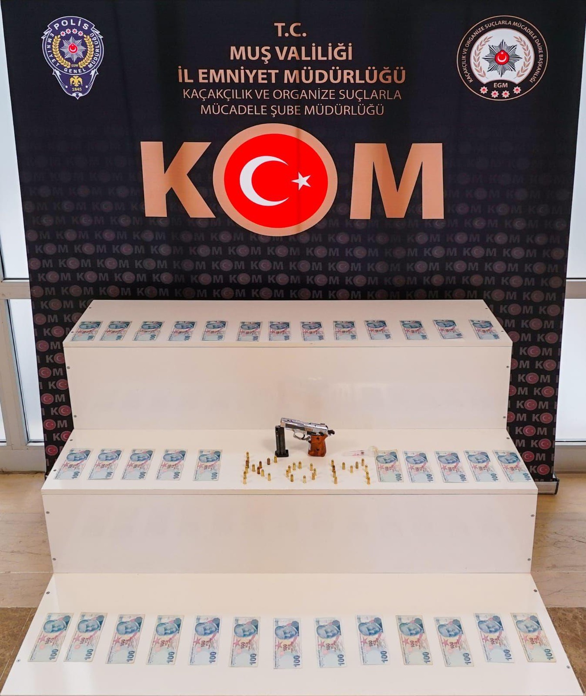Muş\'ta sahte para operasyonunda 6 kişi gözaltına alındı