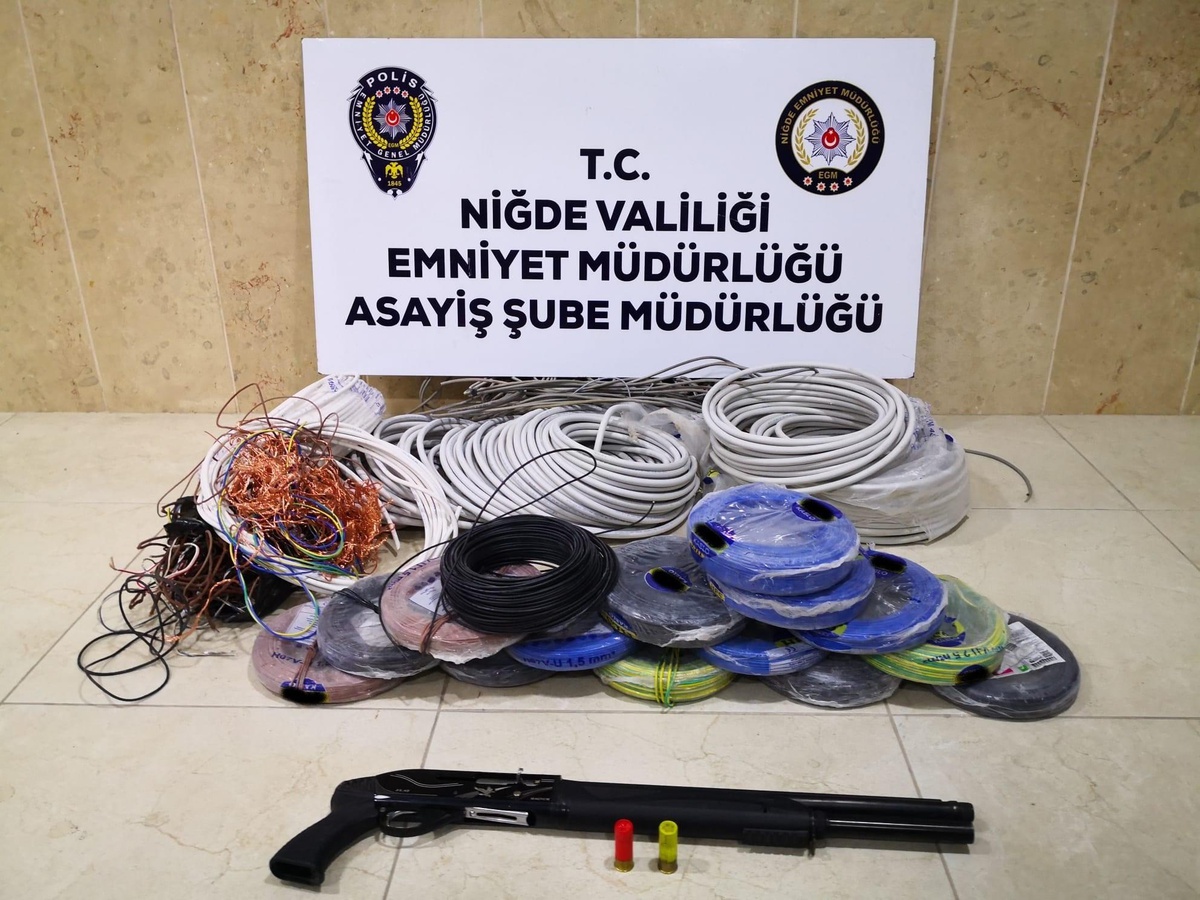 Niğde\'de 2 hırsızlık şüphelisi tutuklandı