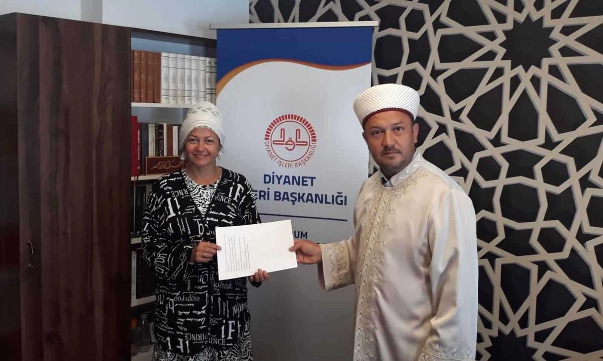 Rusya vatandaşı Müslümanlığı seçti