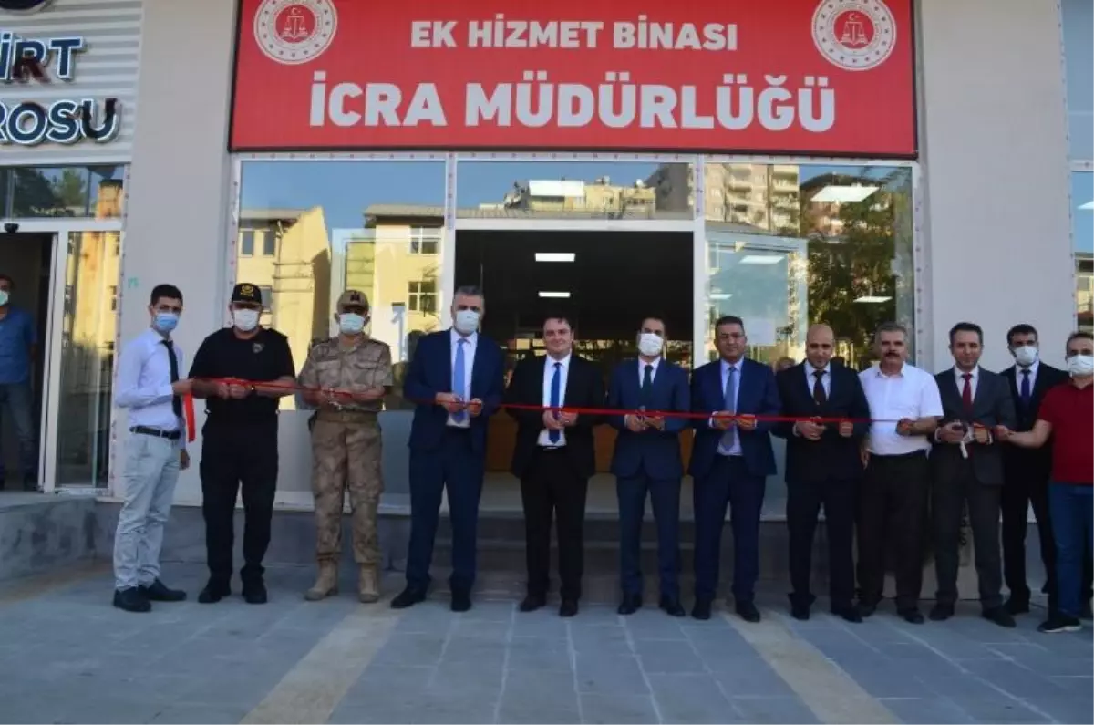 Siirt İcra Müdürlüğü törenle açıldı