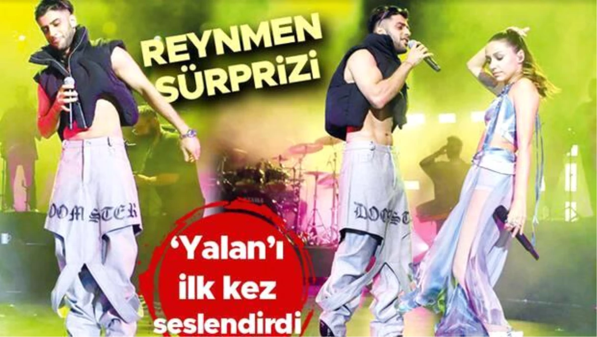 Zeynep Bastık\'ın Harbiye konserinde Reynmen sürprizi