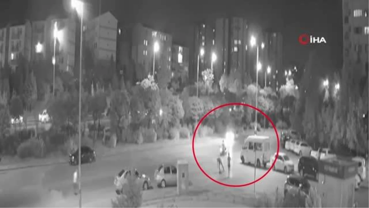 Ankara\'daki \'laf atma\' cinayetinde yaşanan olaylar güvenlik kamerasına yansıdı