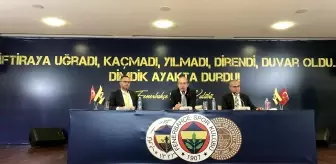 Son dakika haber: Fenerbahçe Kulübü, 'Futbolda şike kumpası' davasıyla ilgili basın toplantısı düzenledi
