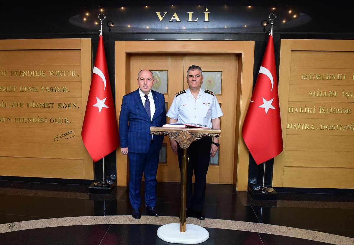 Jandarma Genel Komutan Yardımcısı Orgeneral Sayın Ali Çardakcı Valiliğimizi Ziyaret Etti