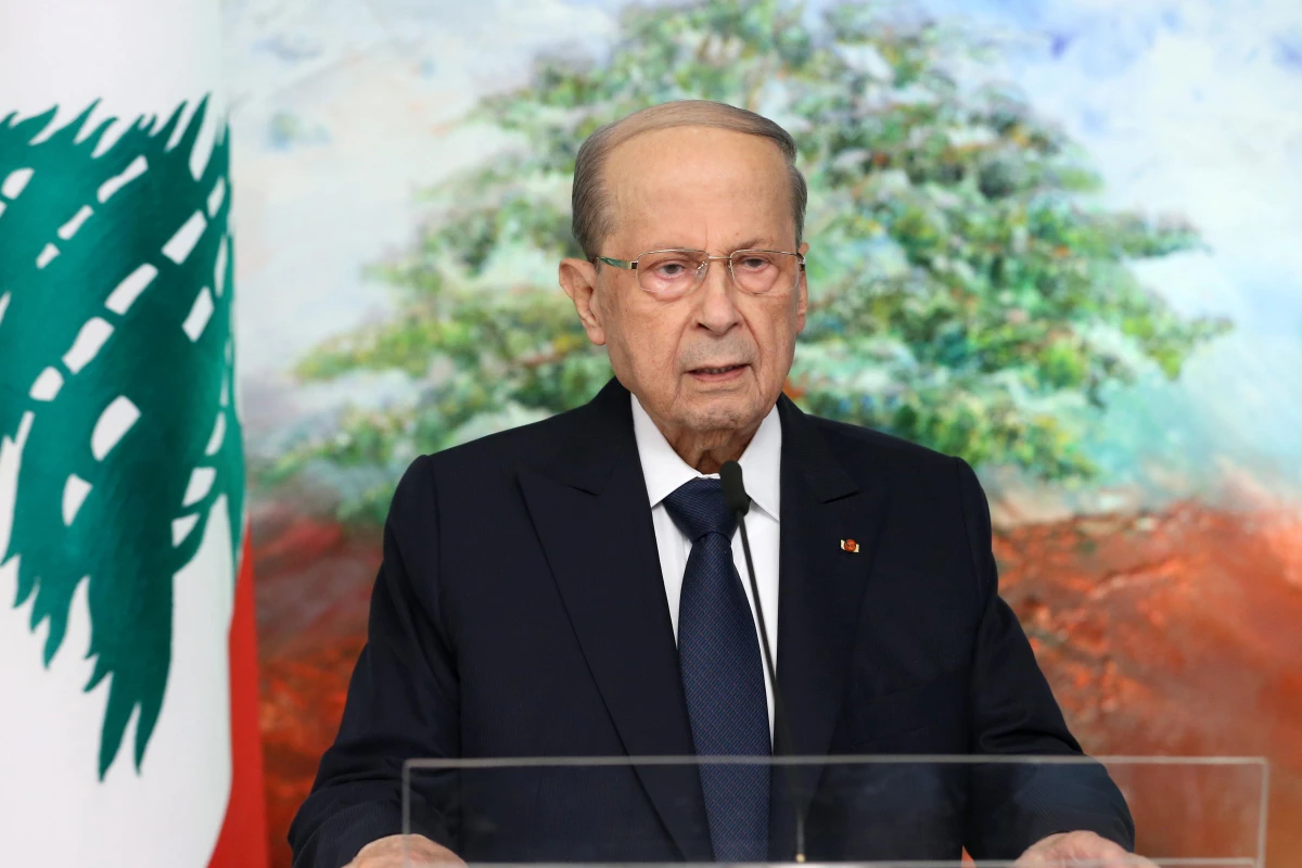 Son dakika: Lübnan Cumhurbaşkanı Avn, İsrail\'in, Lübnan\'la ihtilaflı olduğu deniz alanındaki gaz arama çalışmalarını kınadı