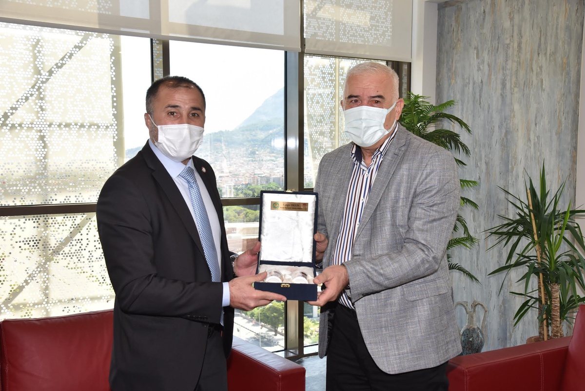 Manisa BBSK Judo Federasyonu Başkanı\'nı ağırladı