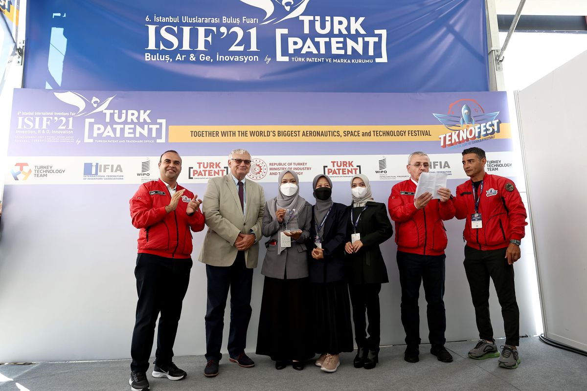 TEKNOFEST\'te 6. İstanbul Uluslararası Buluş Fuarı Ödül töreni yapıldı