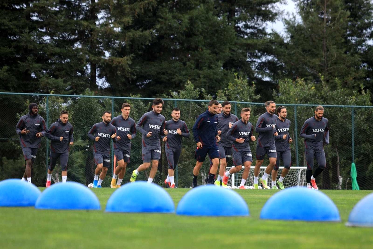 Trabzonspor, Alanyaspor maçı hazırlıklarına başladı