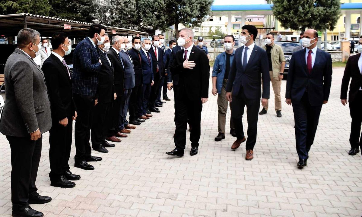 Vali Gül\'den Araban\'a ziyaret