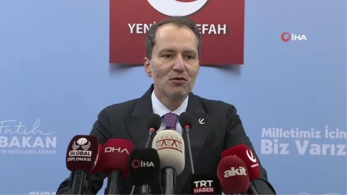 Yeniden Refah Partisi Genel Başkanı Erbakan: "Yurtlarda 1 milyon 140 bin yatak kapasitesi var"