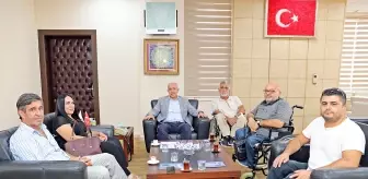 Akdeniz Belediye Başkanı Mustafa Gültak'a ziyaret